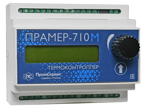 ПРАМЕР-710М  (одноконтурный + управление одним насосом)